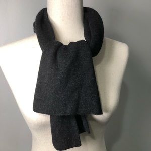 J crew grey wool scarf